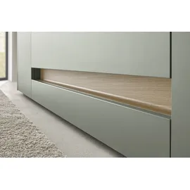 Home Affaire City/Giron Lowboard 220 cm Grün Holz