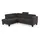 sit&more Ecksofa SIT & MORE "Belluci L-Form", grau (fango), B:249cm H:85cm T:195cm, Sofas, Ecksofa, inklusive Federkern, wahlweise mit Bettfunktion und Bettkasten