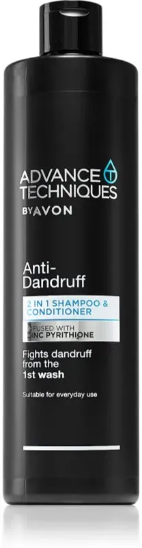 Avon Advance Techniques Anti-Dandruff Shampoo und Conditioner 2 in 1 gegen Schuppen 400 ml