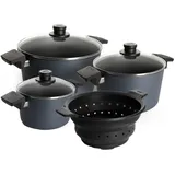 WOLL Diamond Lite Topf-Set 4-tlg. 2 x Bratentopf + 2 x Kochtopf