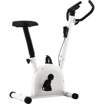 vidaXL Heimtrainer inkl. Gurtwiderstand schwarz/weiß