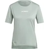 adidas Terrex Multi Tee Damen T-Shirt-Türkis-XS