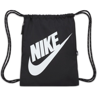 Nike Heritage Tasche mit Kordelzug Black/Black/White 