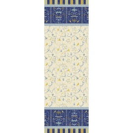 BASSETTI OPLONTIS Tischläufer aus 100% Baumwolle, Panama-Gewebe in der Farbe Blau v.9, Maße: 50x150 cm - 9275588