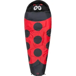 Schlafsack für Kinder Highlander Ladybug Print 15oC ROT|SCHWARZ|SCHWARZ KINDER