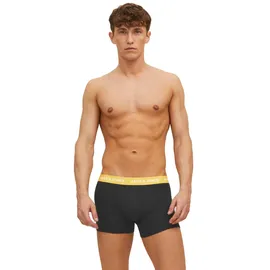 JACK & JONES Vito Solid Boxershorts 7 Einheiten Black / Pack Black L