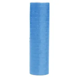 1 Rolle Papier Luftschlangen blau | schwer entflammbar