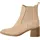 TAMARIS Damen Chelsea mit Blockabsatz Leder, beige, 41 EU