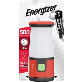 Energizer LED Campinglampe, Laterne für Camping, Wandern, Notfall, Rot