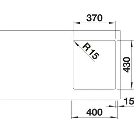 Blanco SOLIS 340-IF CNS 31⁄2 BF m.CF o.AF