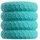 You2Toys 3-in-1 Cock & Ball Ring Set aus Liquid Silikon – 4 dehnbare Penisringe/Hodenringe/Ballstretcher mit Wabenstruktur, Stecksystem & Bumper-Puffer, Paartoy