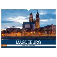 Calvendo Magdeburg (Wandkalender 2026 DIN A3 quer), CALVENDO Monatskalender: