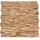 vidaXL Wandpaneel 3D-Braun 10 St. 56 x 20 x 2 cm
