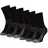 Apollo Basicsocken Uni Socks 3er Pack Schwarz 46-48