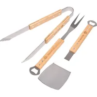 FC Bayern München Grillbesteck 3er-Set I Wender, Zange, Gabel