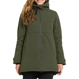 Didriksons Helle 6 - Damen Parka Größe:38, Farbe:deep green