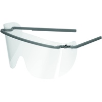 Durable Augenschutzvisier, aus glasklarer Folie, Made in DE, 25 Stück, graphit, 343537