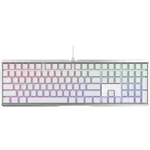 Cherry MX BOARD 3.0 S, kabelgebundene Gaming-Tastatur mit RGB-Beleuchtung, EU-Layout (QWERTY), MX RED Switches, Weiß