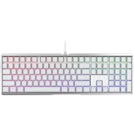 Cherry MX BOARD 3.0 S, kabelgebundene Gaming-Tastatur mit RGB-Beleuchtung, EU-Layout (QWERTY), MX RED Switches, Weiß