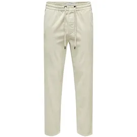 Only & Sons ONSLINUS TAP Cordschlupfhose Beige S