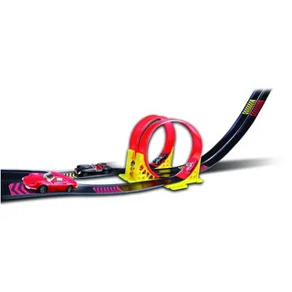 BBURAGO 31216 - Autobahn Zubehor - Rennstrecke mit Looping Ferrari Dual Loop