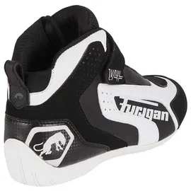 Furygan V4 Vented Motorradschuhe, - Schwarz/Weiß / 40