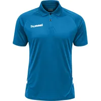 Hummel Promo Polo - blau 3XL