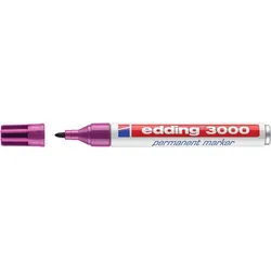 edding 3000 Permanentmarker rotviolett