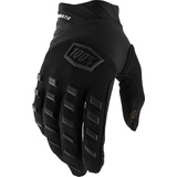 100% Airmatic Handschuhe schwarz-charcoal M