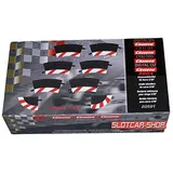 Carrera Innenrandstreifen für Kurve 2/30 Grad 6er Pack. Endstücke 2er Pack 20020591