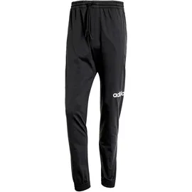 adidas Essentials Linear Single Jersey Joggers Black / White S