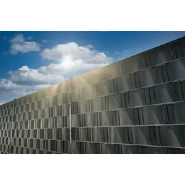 Sichtschutzstreifen 35 m 19 cm Anthrazit Kunststoff