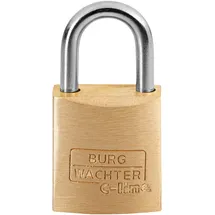 Burg Wächter Burg-Wächter Vorhangschloss C-Line 222 15 Messing massiv