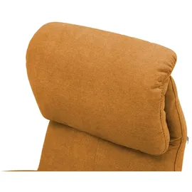 Hukla Relaxsessel Pierre Flachgewebe 75 x 108 x 87 cm Gelb elektrisch