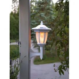 Star Trading 4in1 LED Solarleuchte Flame weiß