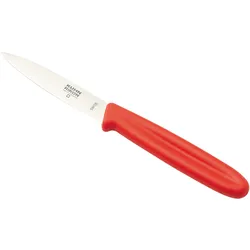 KUHN RIKON Messerserie SWISS KNIFE Rüstmesser 9 cm SWISS MADE rot