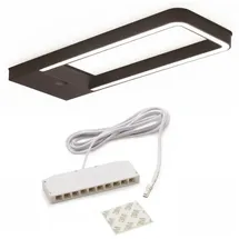 SO-Tech Domus-Line LED Unterbauleuchte SOTTI mit Sensor 186 x 67 mm 12v, 5w, Naturweiß 3900K Schwarz)