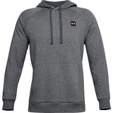 Under Armour Rival Fleece Hoodie, Pitch Gray Light Heather / M