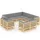 vidaXL Garten-Lounge-Set 11-tlg. grau