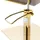 Physa Friseurstuhl mit Fußstütze 490 650 mm 200 kg Beige / Goldfarben - Friseurstühle physa