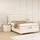 gowoll Boxspringbett 180 x 200 cm Beige