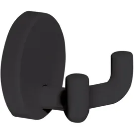 Hewi 477 Doppelhaken 477.90B02590 43,5 mm, matt, tiefschwarz