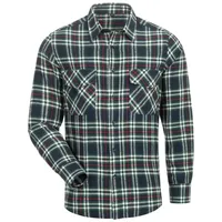 CRAFTLAND Flanell-Hemd | M | marine/beige/grün/rot