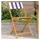 vidaXL Bistrostühle Gartenstuhl 47 x 47 x 80 cm blau/weiß 2 St.