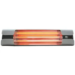 Vortice Infrarotstrahler Thermologika Design Mittelgrau 1800 W Grau / Silber / Titan 1800 Watt
