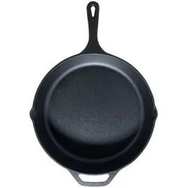 VILDE Gusseisenpfanne Grillpfanne 30 cm