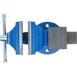 BGS Schraubstock Metall 100 mm blau