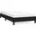 vidaXL Bettgestell 90 x 200 cm Schwarz