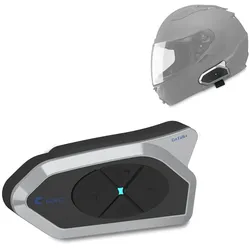 Intercom Motorrad Tourtecs GoTalk4 Bluetooth Kommunikationssystem mit Headset IP65 wireless