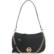 Michael Kors Nolita Medium Schultertasche Leder Black/Gold